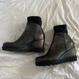 Keb Italia wedge sock boots